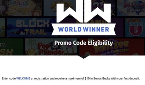 worldwinner promo code|worldwinner no deposit bonus.